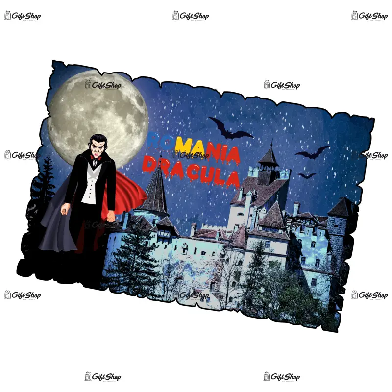 Mgs037-magnet frigider-dracula romania